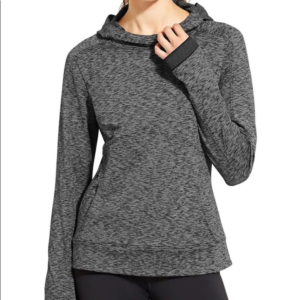 Athleta Striated Stowe Hoodie
